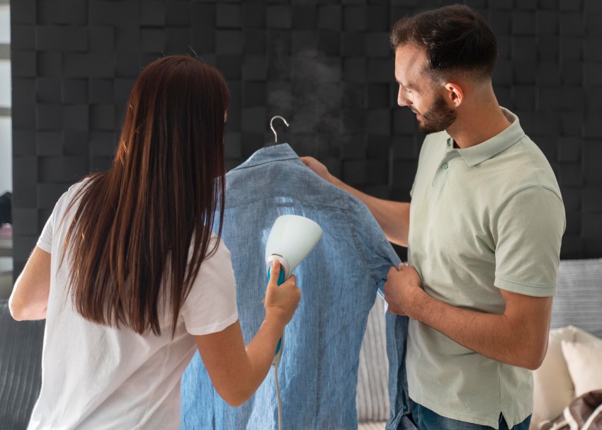 Dry cleaning and laundry services for clothes with professional garment care