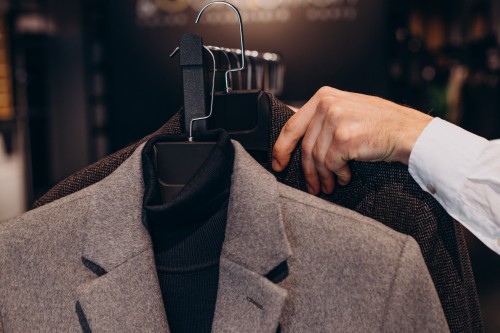Premium Dry Cleaning for luxury coats, suits, and designer garments, ensuring expert fabric care and a polished, elegant finish.